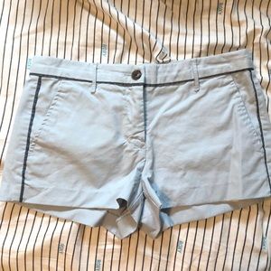 Gap Light Blue Preppy Shorts with Dark Blue Detail
